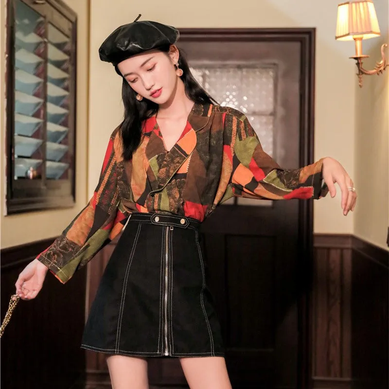 Vintage Print Shirt UB3222