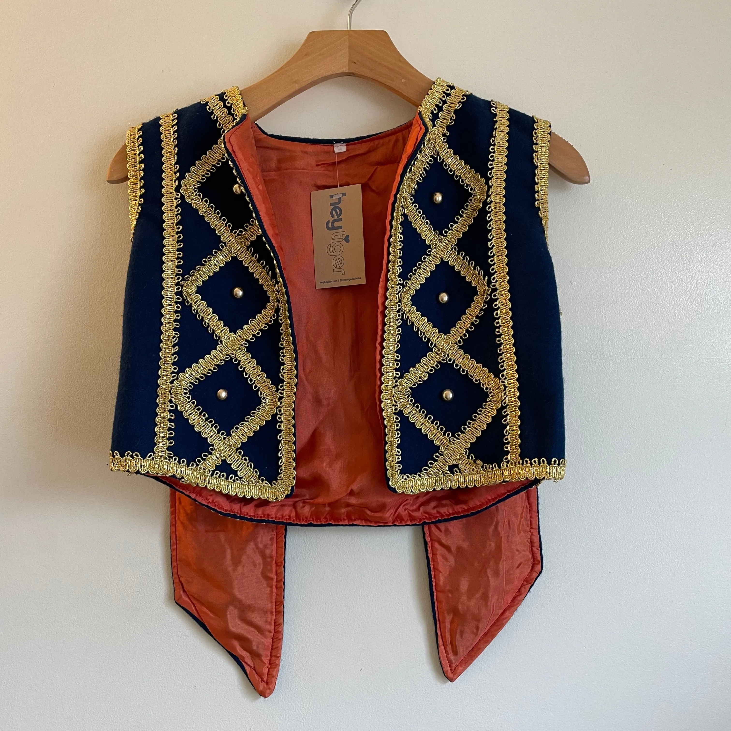 Vintage Sgt Pepper's Marching Band Mariachi Vest // Size X-Small