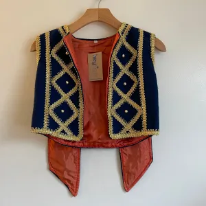 Vintage Sgt Pepper's Marching Band Mariachi Vest // Size X-Small