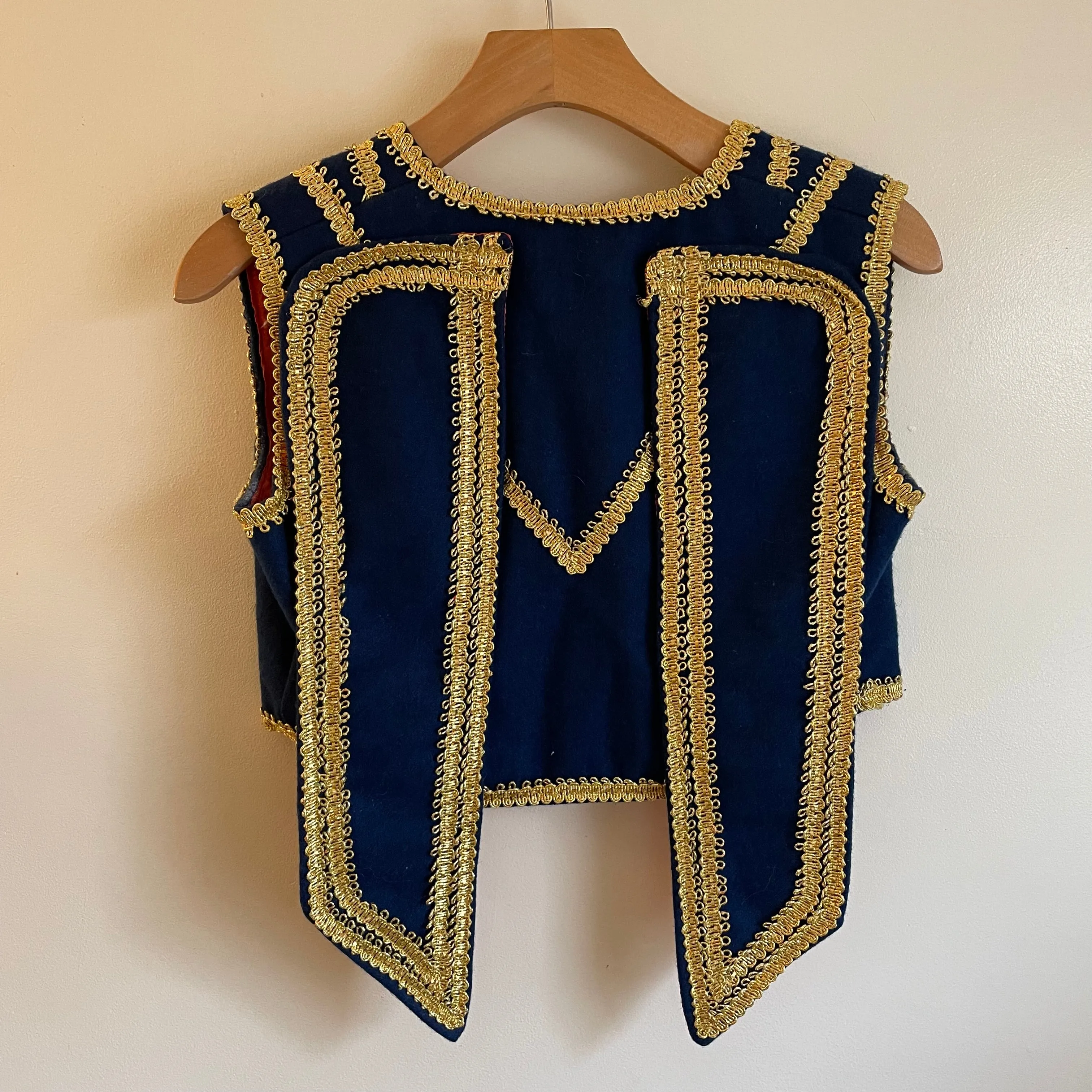 Vintage Sgt Pepper's Marching Band Mariachi Vest // Size X-Small