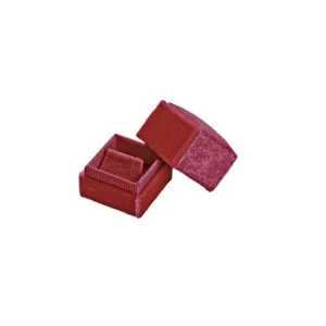 Vintage Velvet Earring Boxes - Jewel Tones