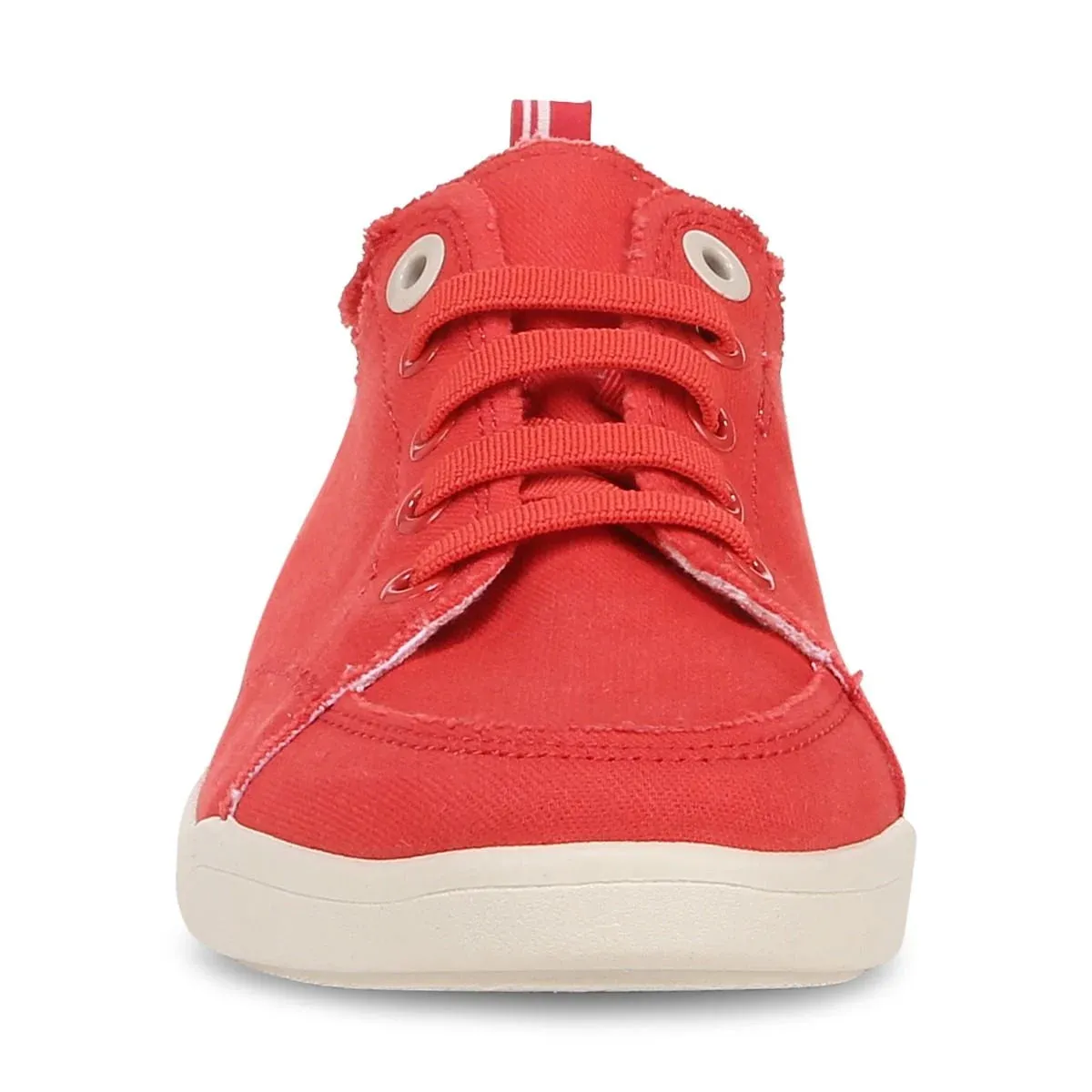 VIONIC PISMO RED CANVAS SLIP ON SNEAKER