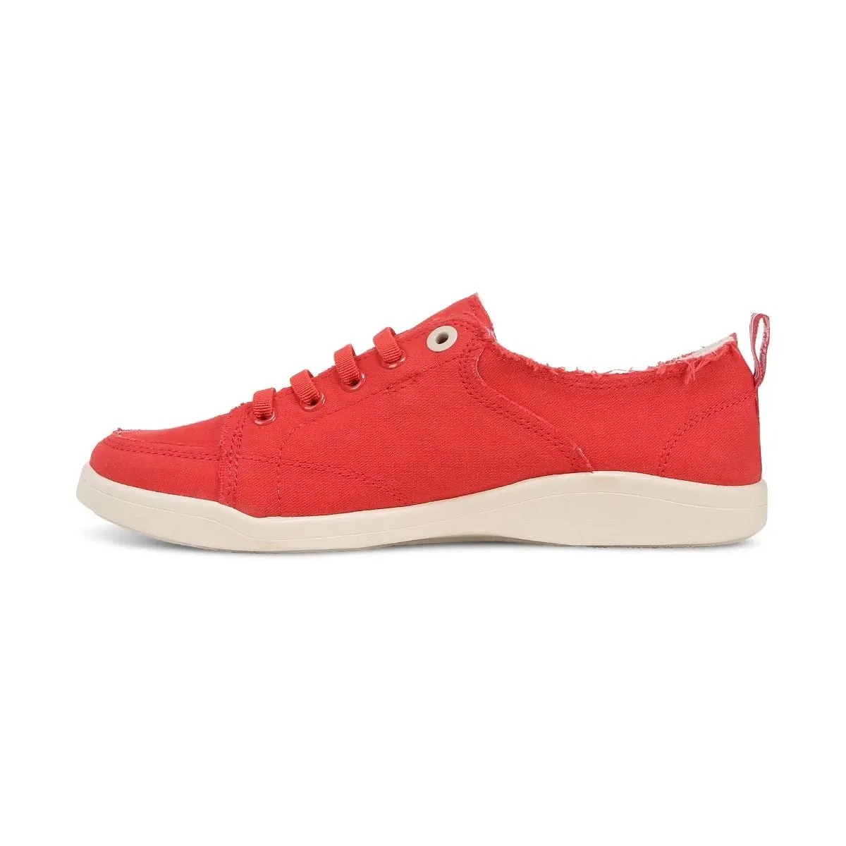 VIONIC PISMO RED CANVAS SLIP ON SNEAKER
