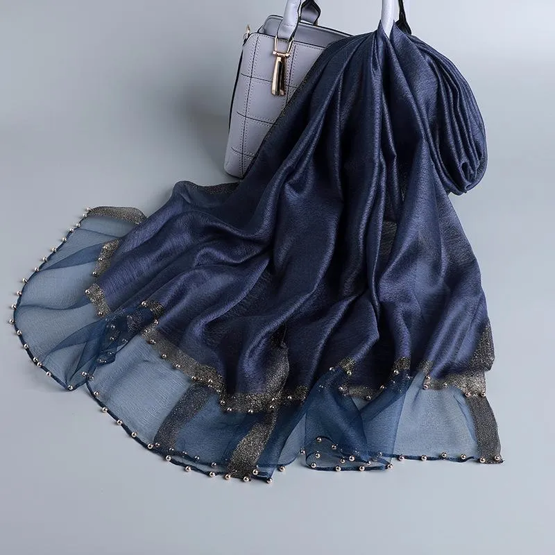 Vogue Silk Scarf Elegant Lady Casual Scarves Shawls for Women