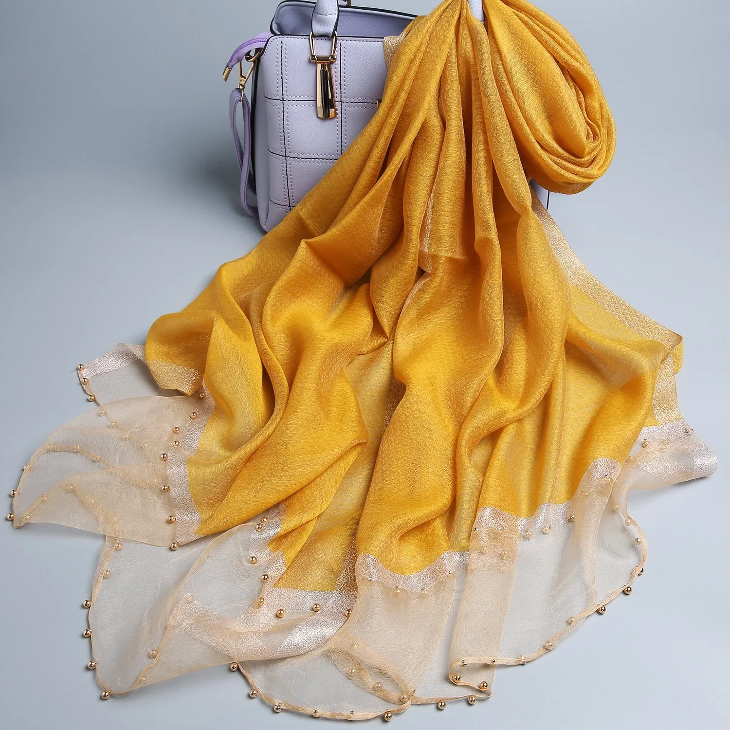 Vogue Silk Scarf Elegant Lady Casual Scarves Shawls for Women