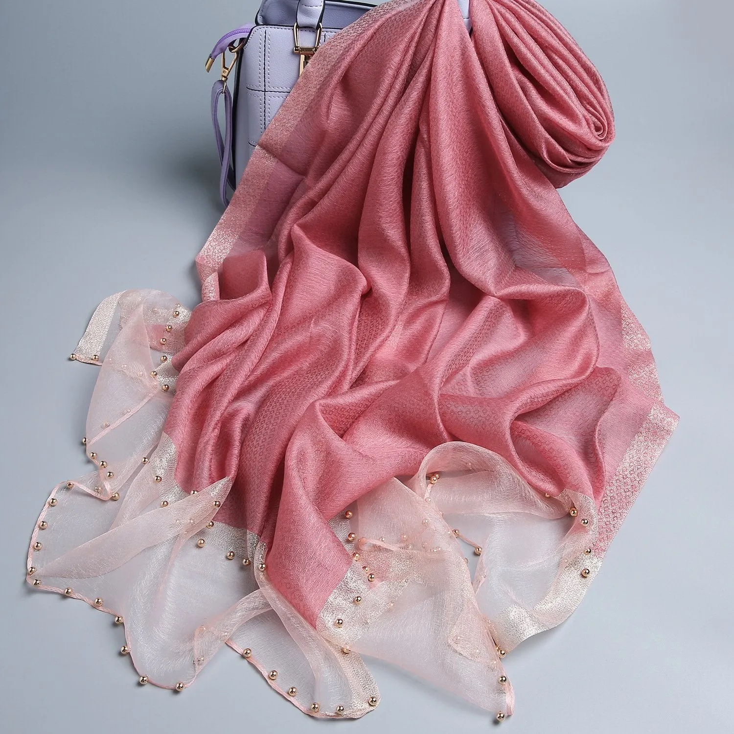 Vogue Silk Scarf Elegant Lady Casual Scarves Shawls for Women