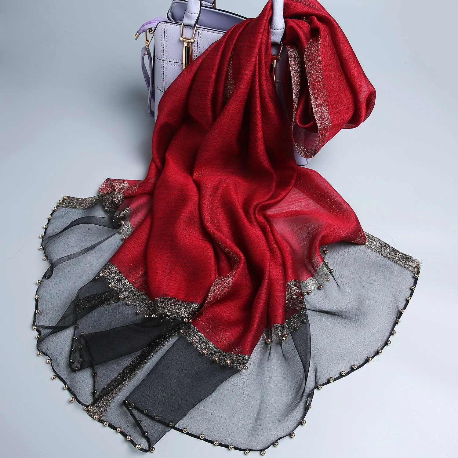 Vogue Silk Scarf Elegant Lady Casual Scarves Shawls for Women