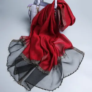 Vogue Silk Scarf Elegant Lady Casual Scarves Shawls for Women