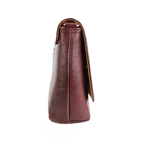 Walnut Brown Minimalist sling Bag – Chic Everyday Shoulder Bag (Walnut Brown)