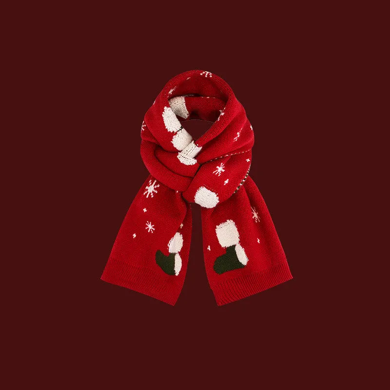 Warm Wear With Lovers' Christmas Shawls