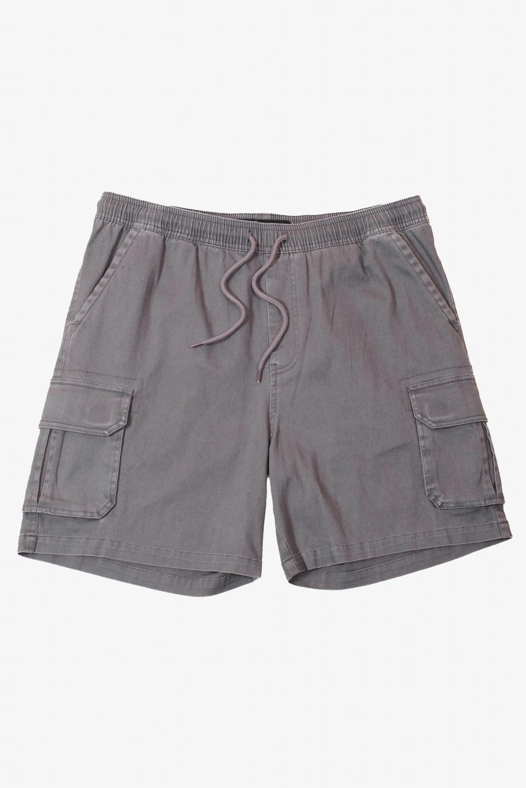 Washed Twill Cargo Short