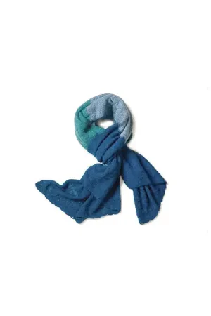 Waterkeeper Extra fine Merino, Qiviuk and Mulberry Silk Woman's Shawl