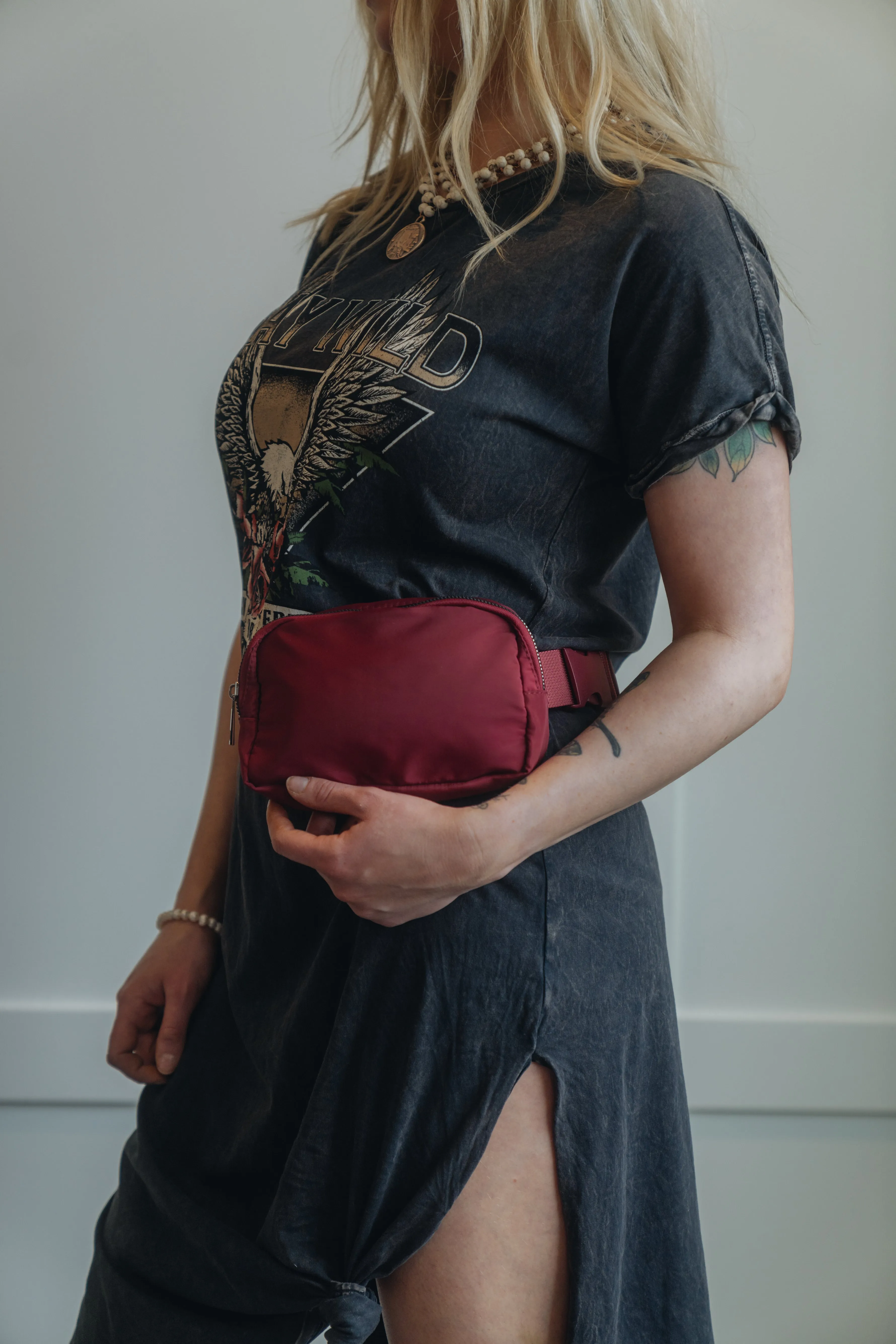 Waterproof Cross Body Sling Fanny Pack Belt Bag