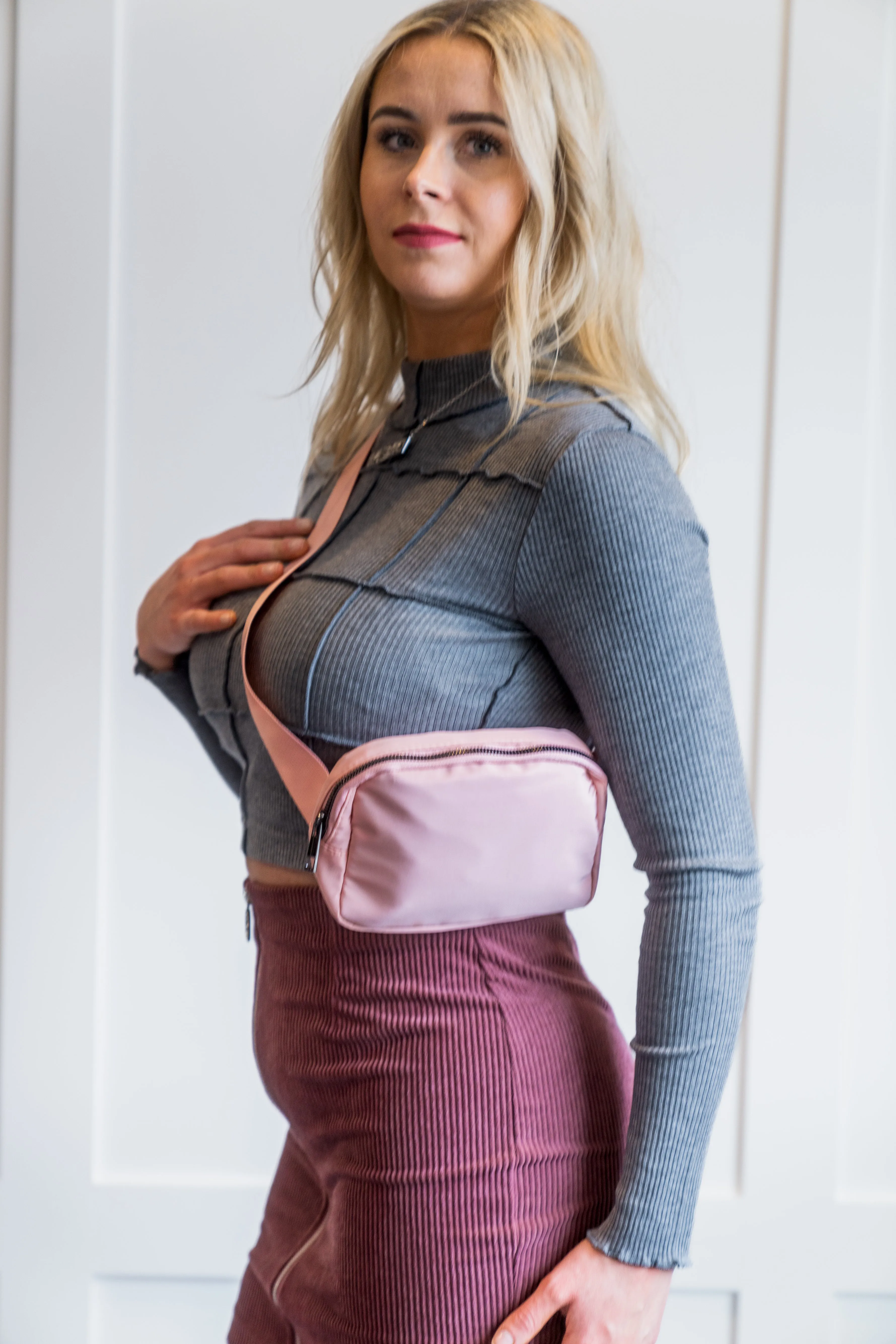 Waterproof Cross Body Sling Fanny Pack Belt Bag