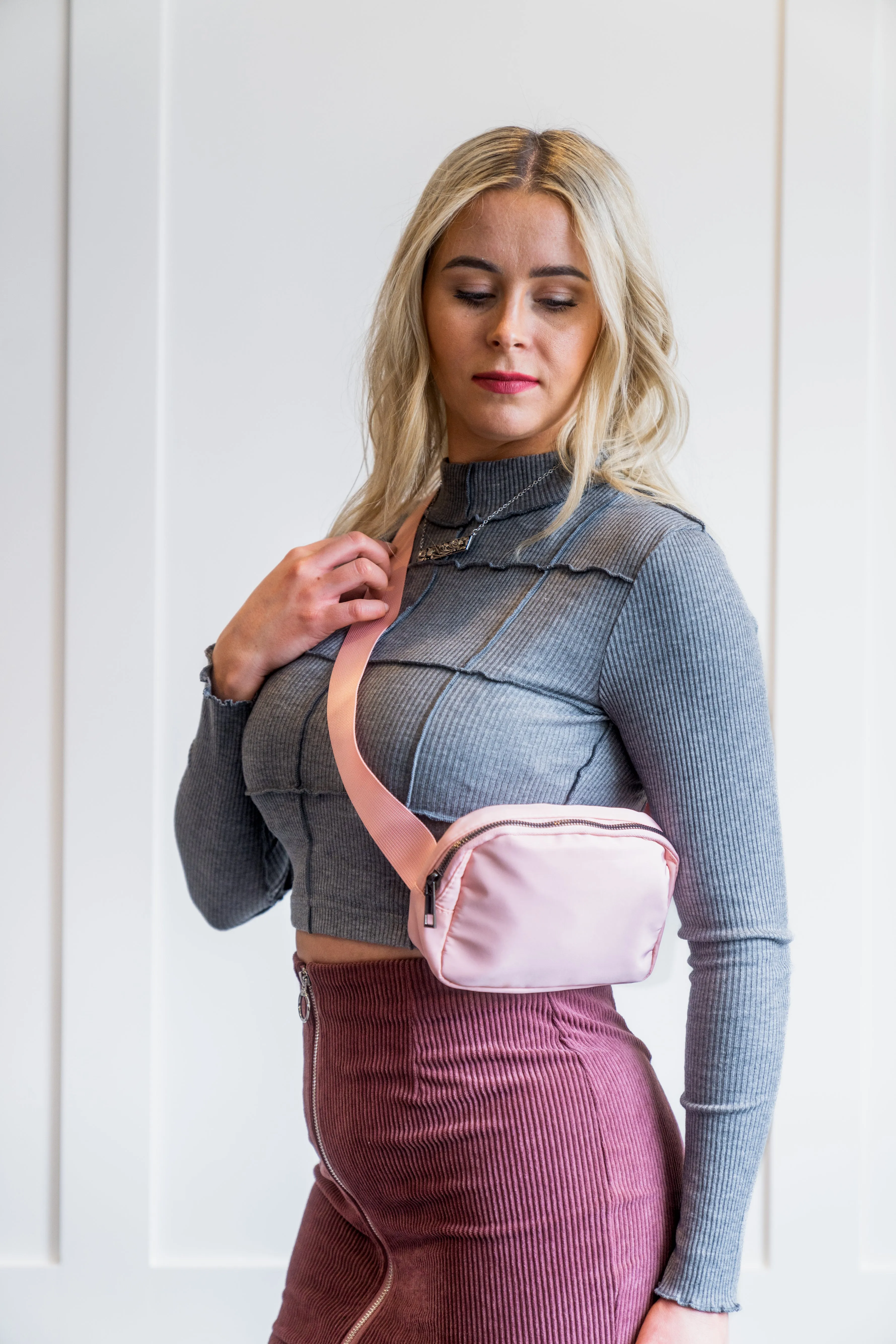 Waterproof Cross Body Sling Fanny Pack Belt Bag