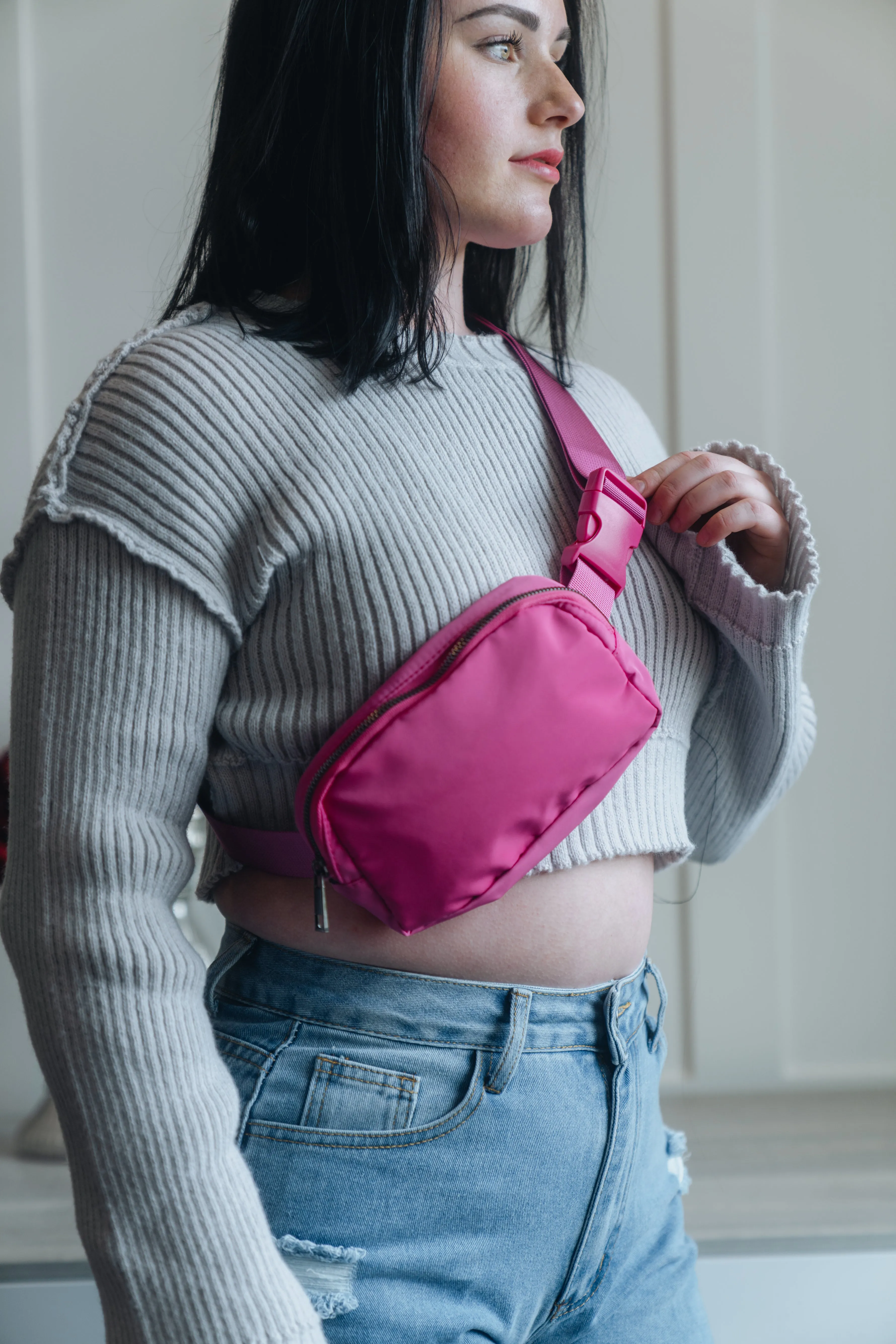 Waterproof Cross Body Sling Fanny Pack Belt Bag