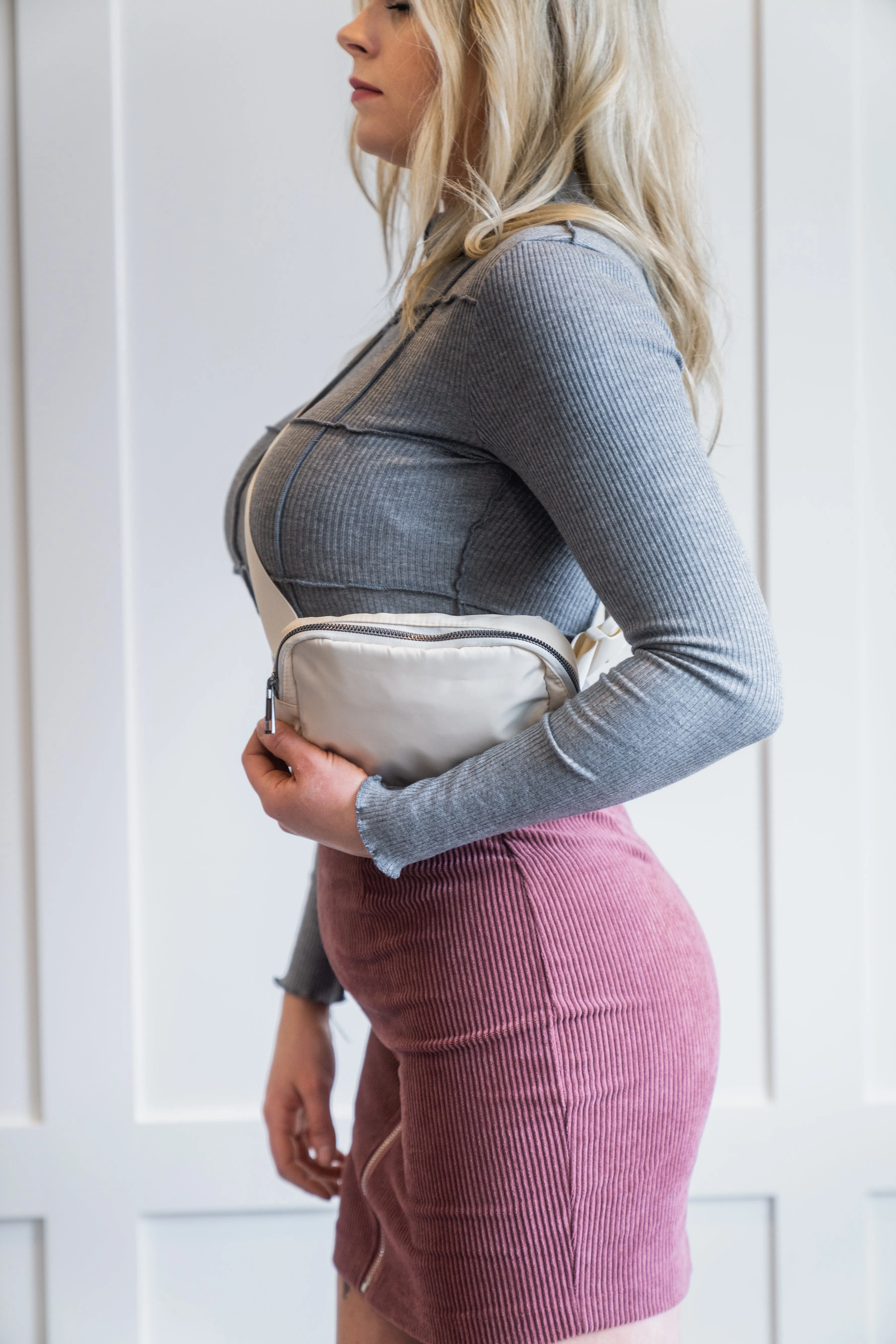 Waterproof Cross Body Sling Fanny Pack Belt Bag