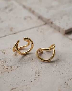WAVE Ear Cuffs in Gold