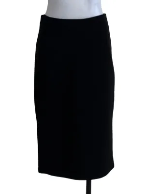 White Candy Stripe Pencil Skirt