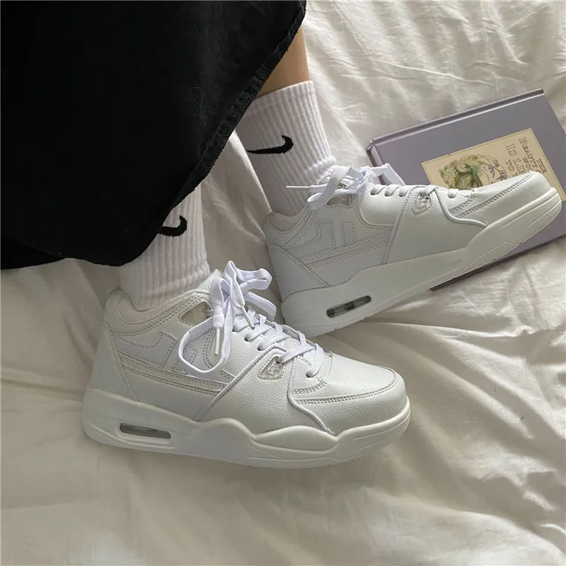 White Pink College style sports shoes UB3529