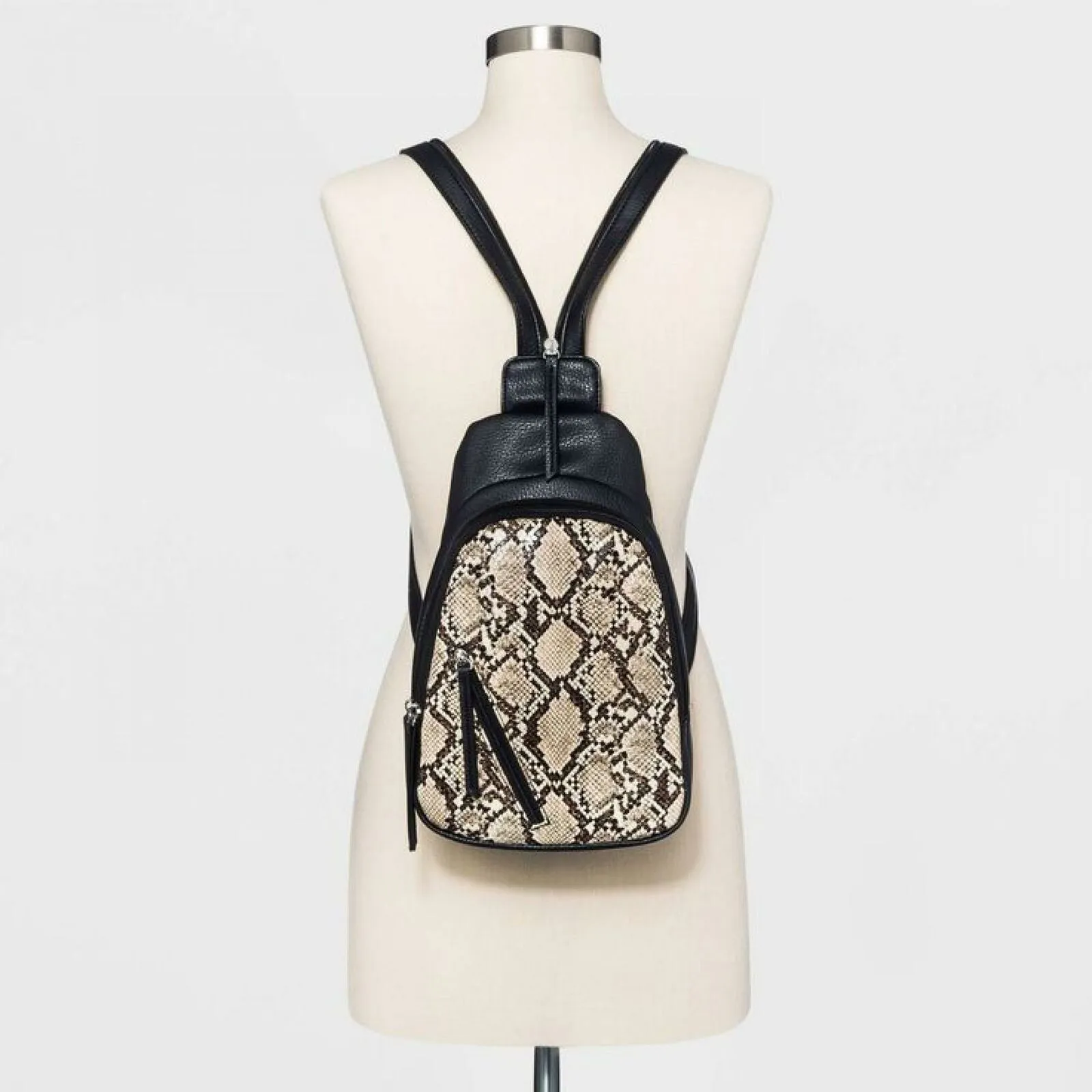 Wild Fable Convertible Snake Print Sling Pack Backpack