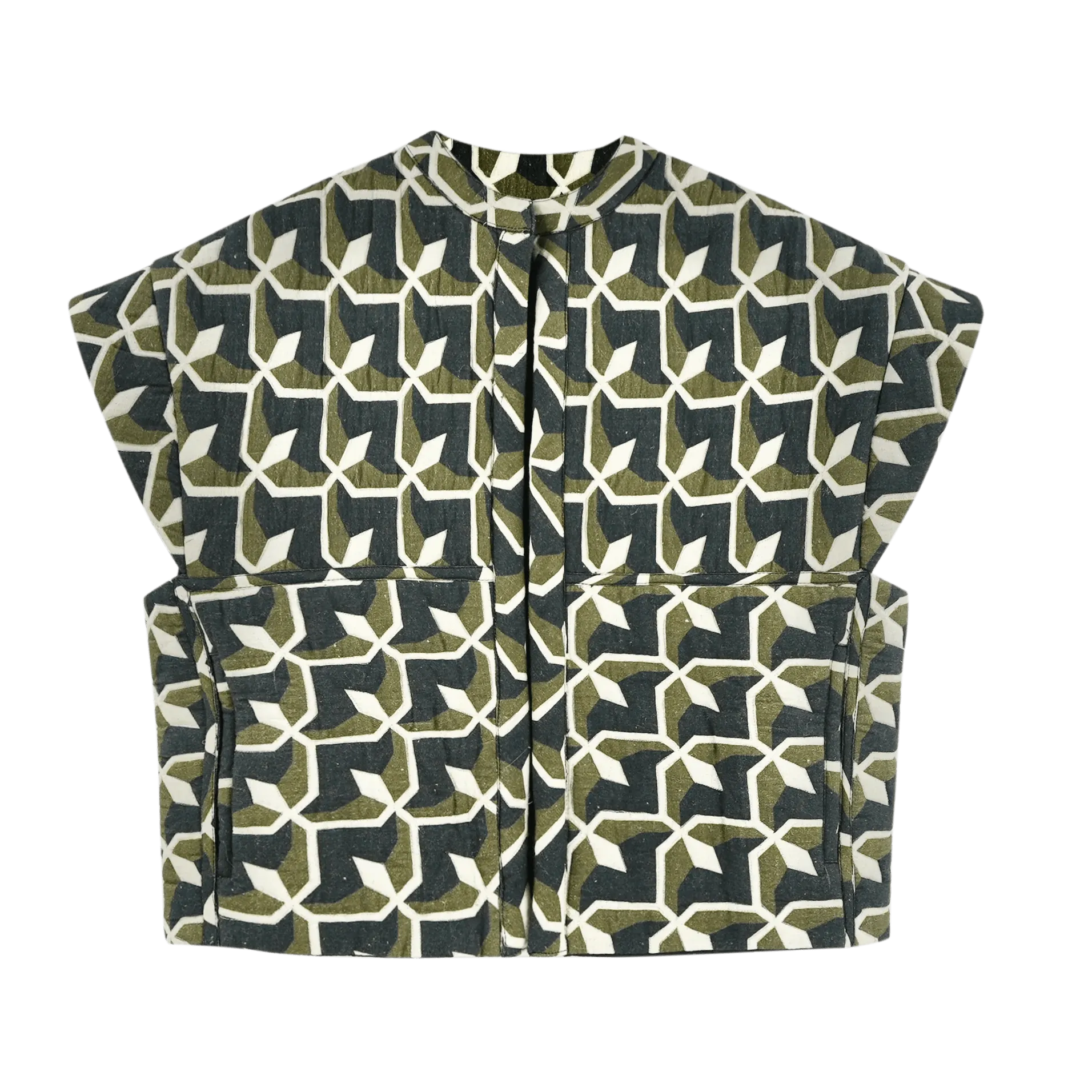 Windsor Vest | Olive Parquet