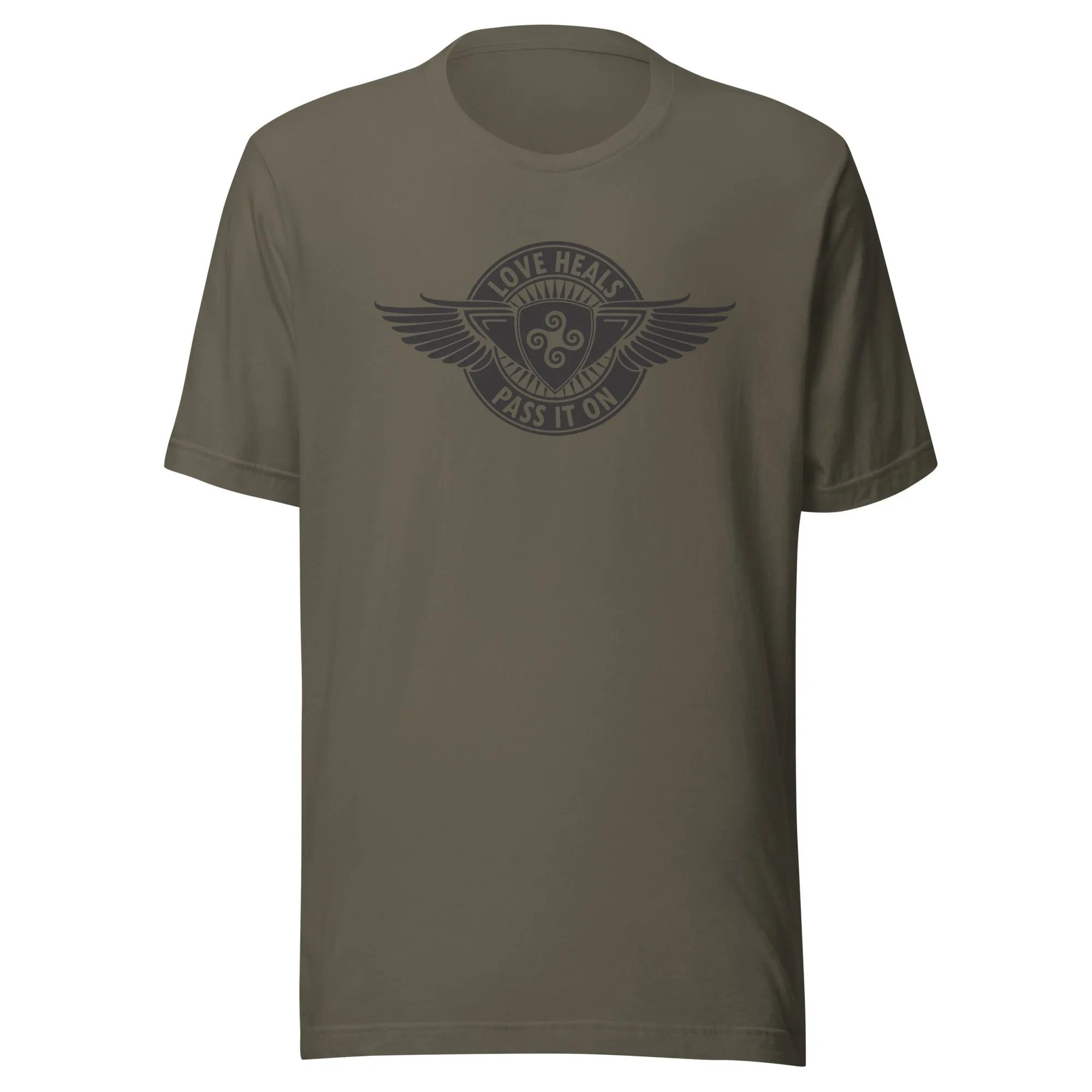 WLR LOVE HEALS ATHLETIC FIT EXTRA-SOFT T-SHIRT