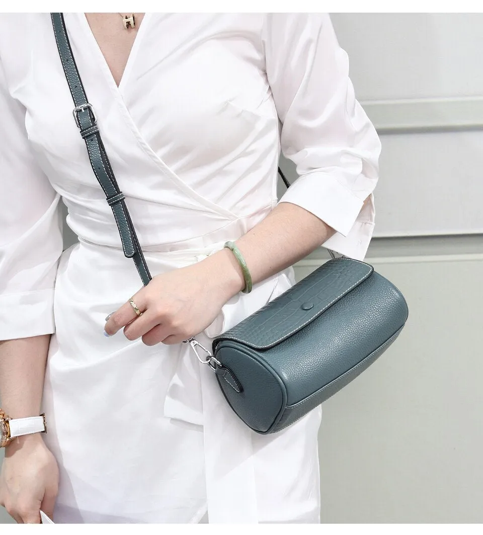 Women Leather Clutch Crossbody Bags