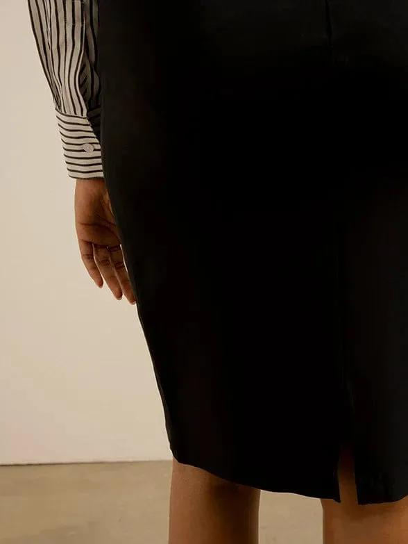 Women Pencil  Skirt Black