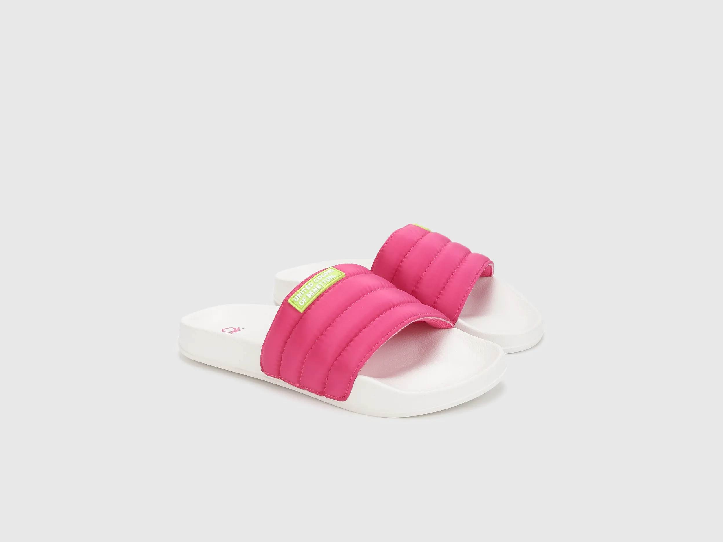 Women Quilted Slip-On Sliders