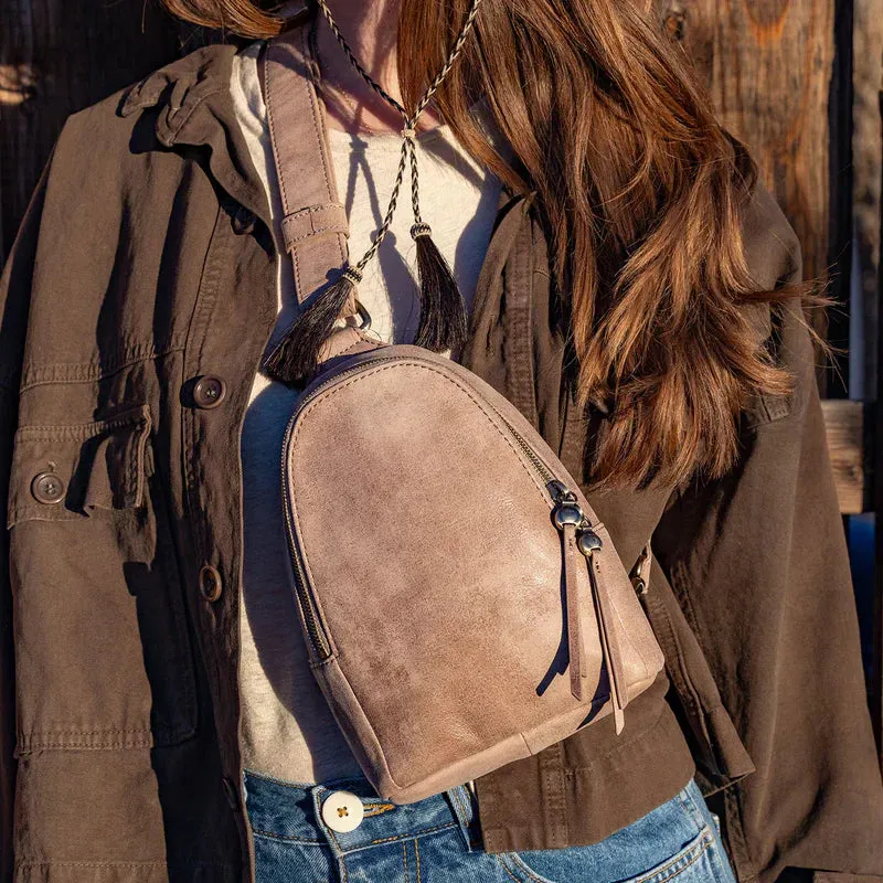 WOMEN'S HOBO FERN SLING | HAZEL BUFFED LEATHER