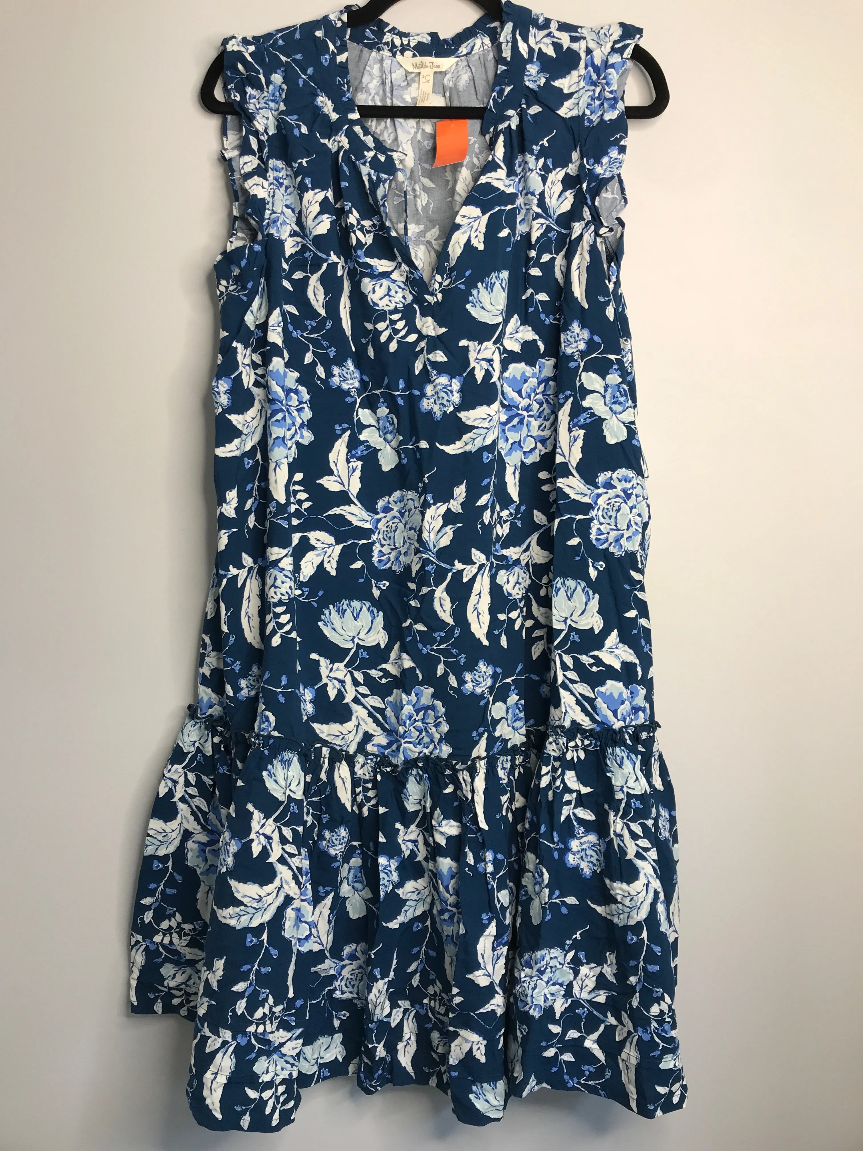 Womens Size Lg Misses Navy Matilda Jane Dress