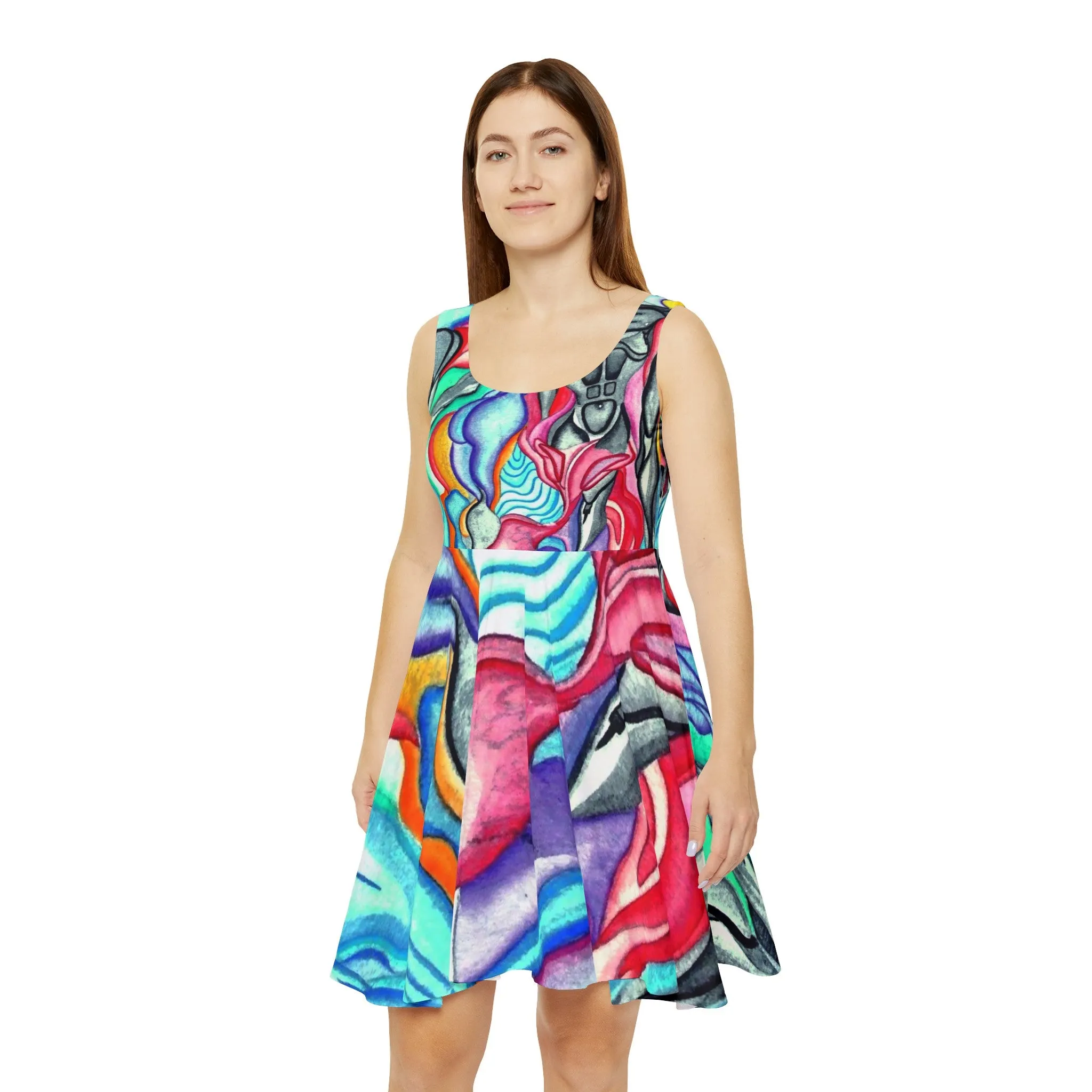 Women's Skater Dress (AOP)