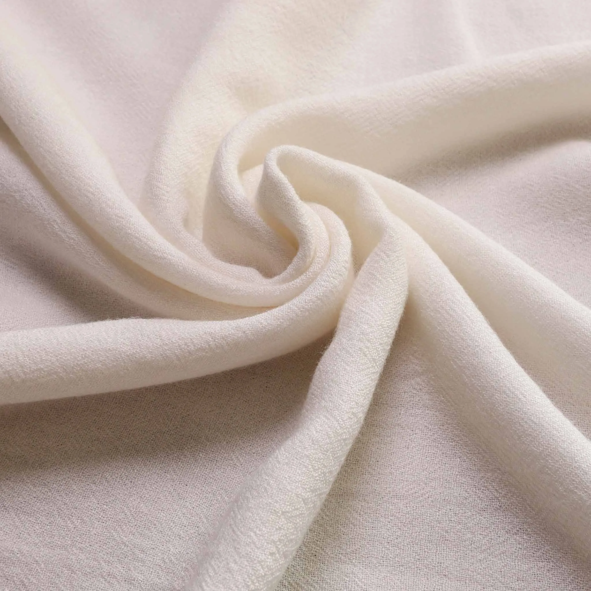 Wool Gauze - Cream, pink / beige