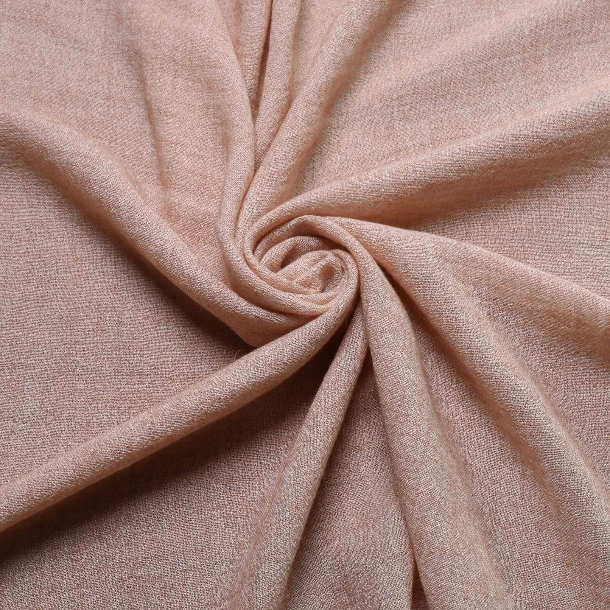 Wool Gauze - Cream, pink / beige