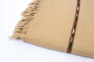 Wool Shawl ( Sand )