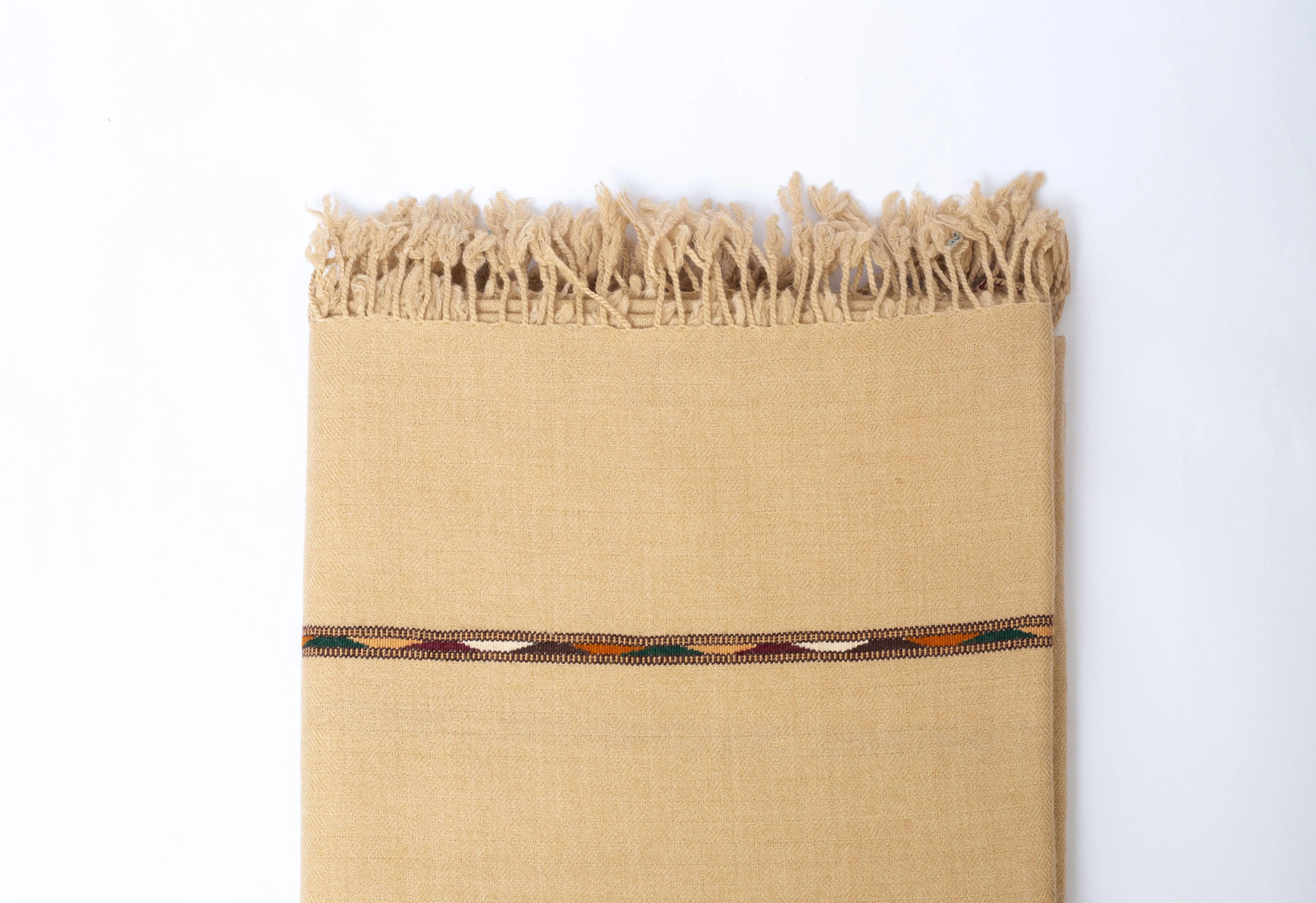 Wool Shawl ( Sand )