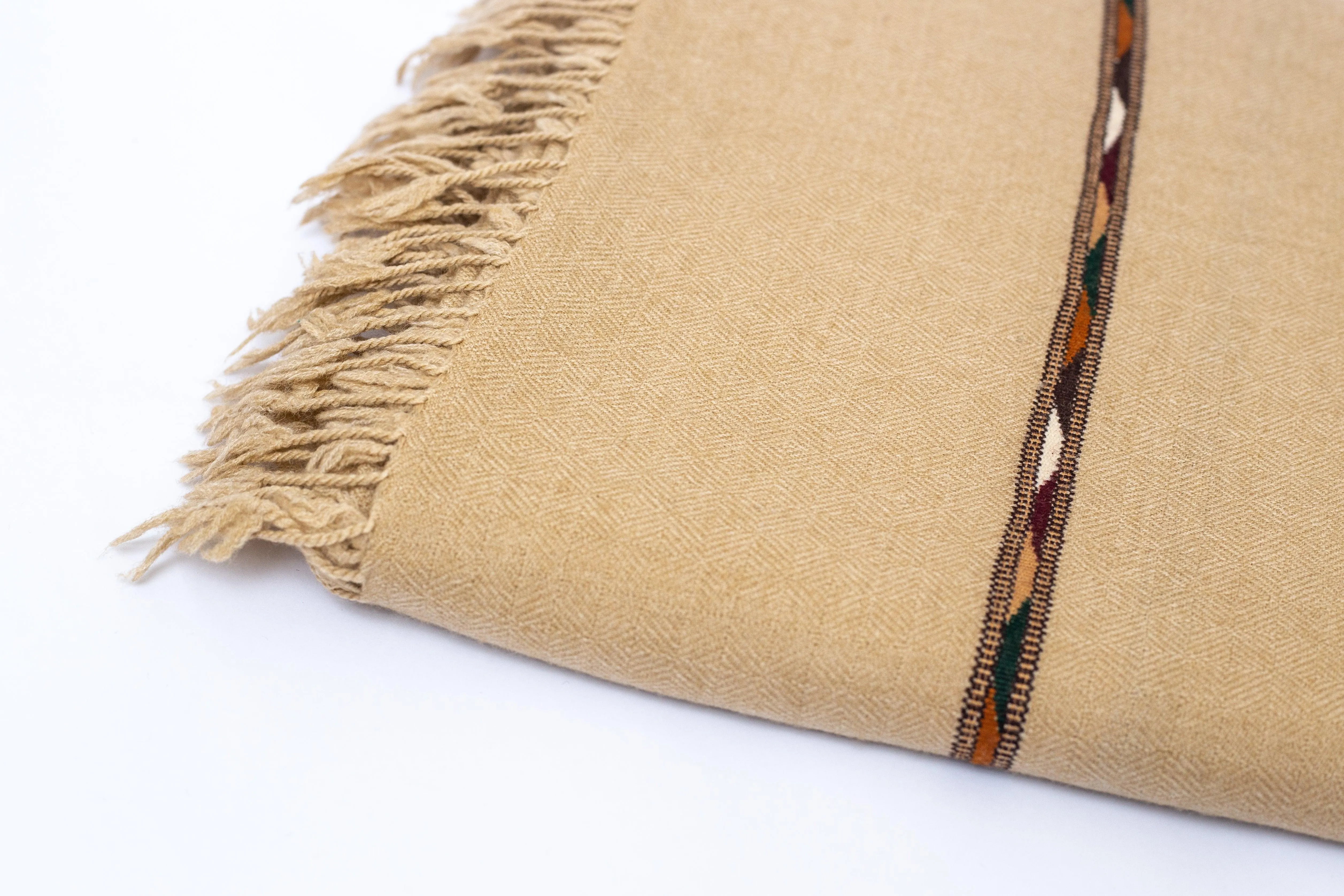 Wool Shawl ( Sand )