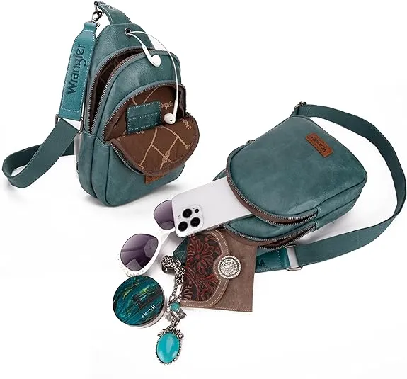 Wrangler Crossbody Dual Zippered