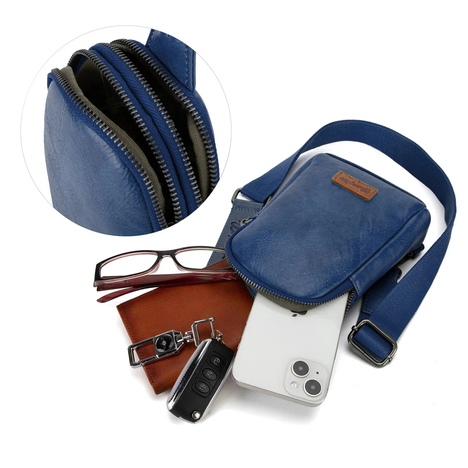 Wrangler Sling Bag - Navy
