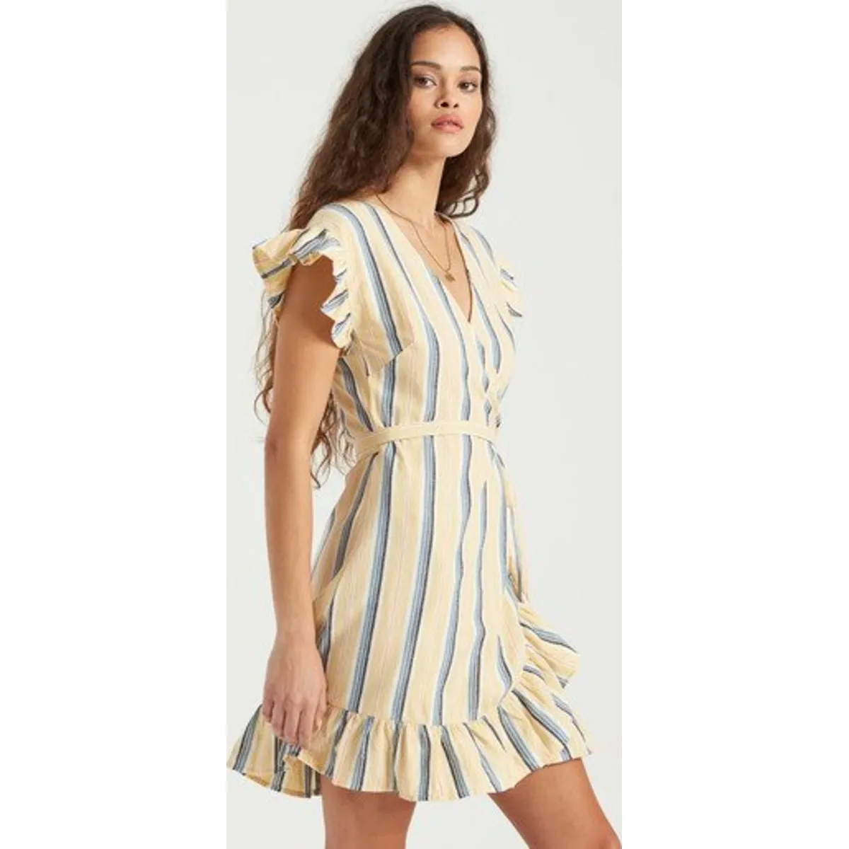 Wrap And Roll Mini Dress