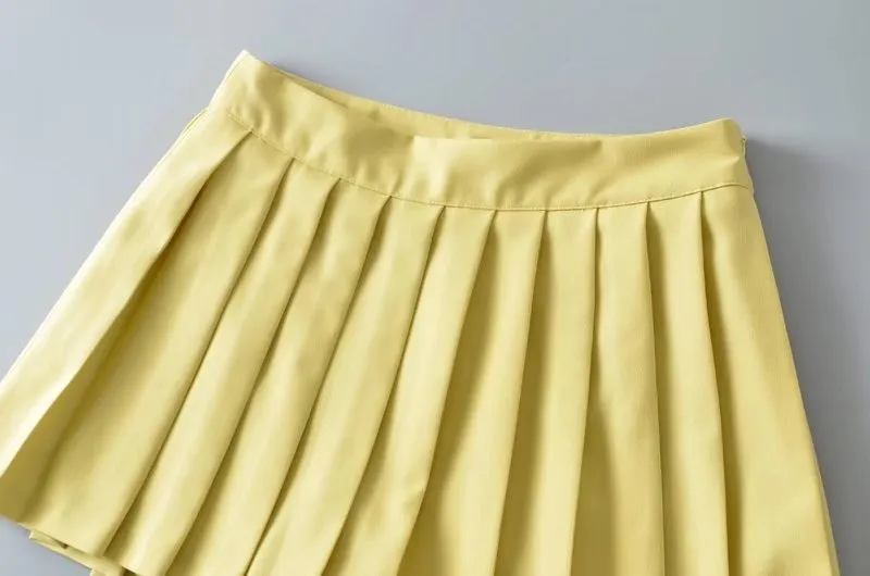 Y2K Mini Pleated Tennis Skirts