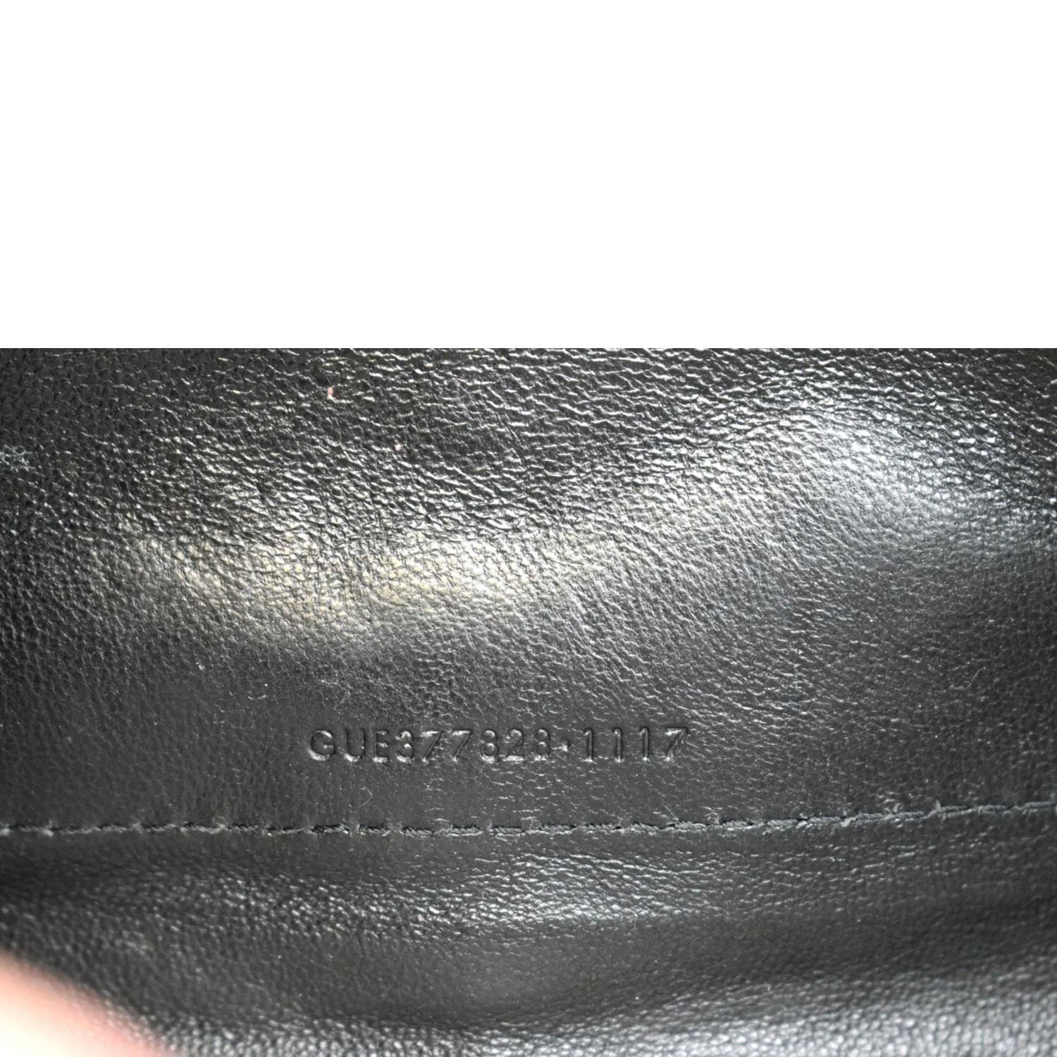 YVES SAINT LAURENT Grain De Poudre Envelope Chain Bag White