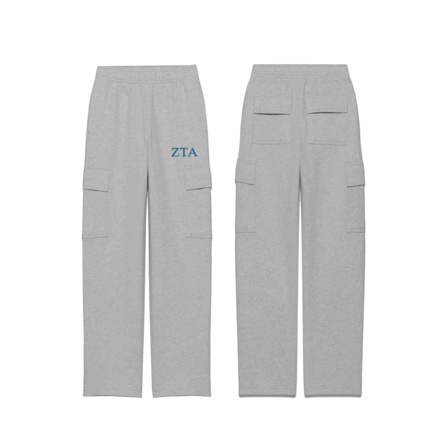 Zeta Tau Alpha Fave Fit Fleece Cargo Hoodie Set