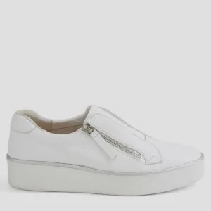 ZIKTA W - WHITE LEATHER-WHITE SOLE